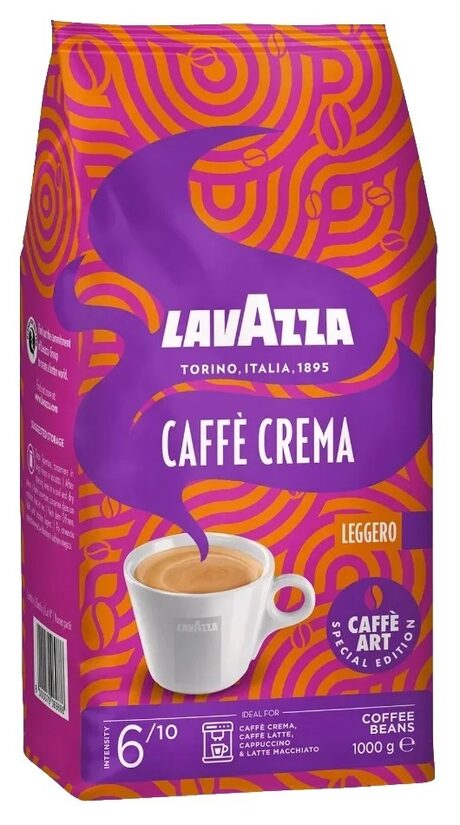 Lavazza Caffè Crema Leggero Special Edition kavos pupelės 1 kg